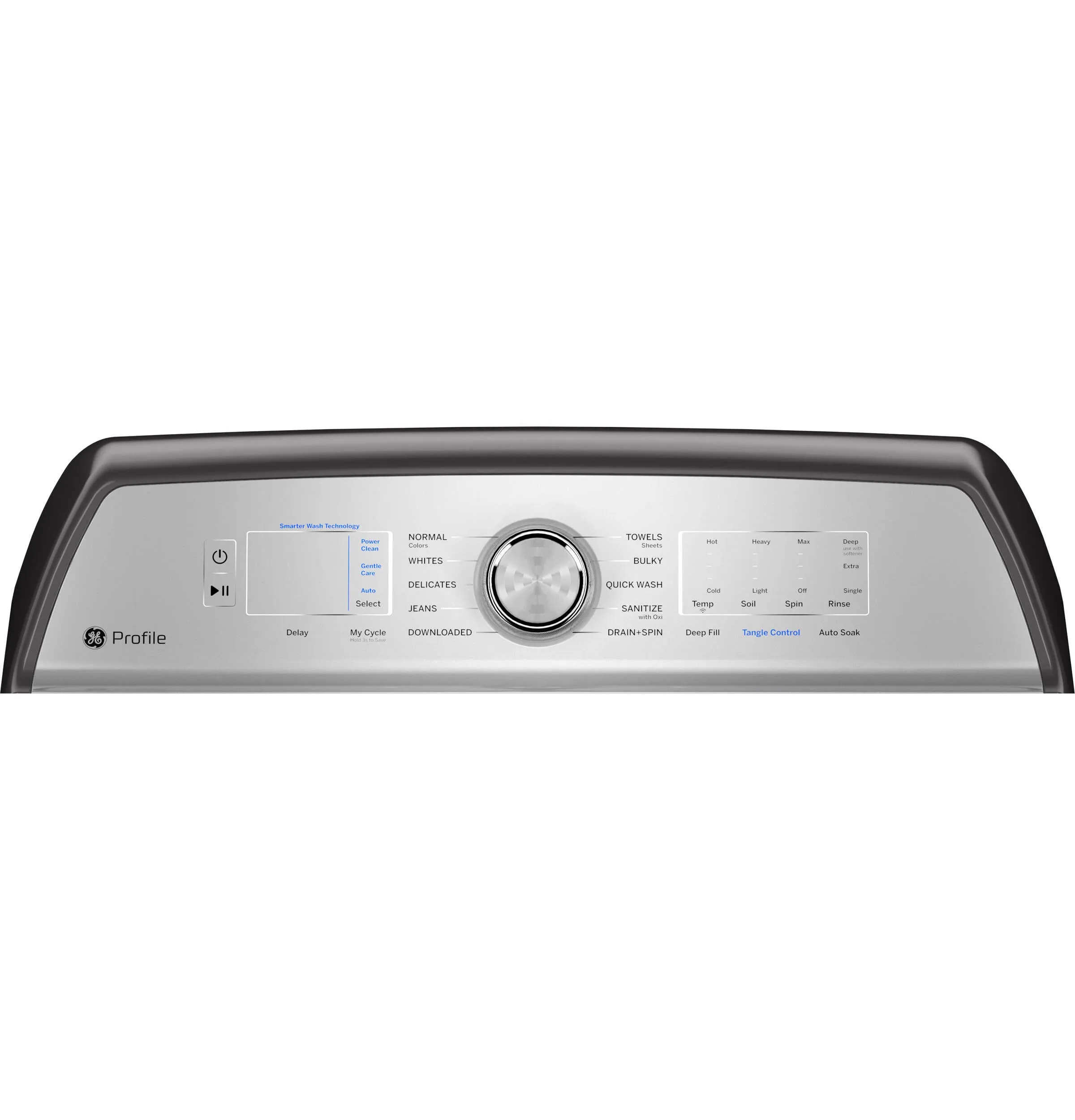 Ge Appliances PTW600BPRDG Ge Profile&#8482; 5.0 Cu. Ft. Capacity Washer With Smarter Wash Technology And Flexdispense&#8482;