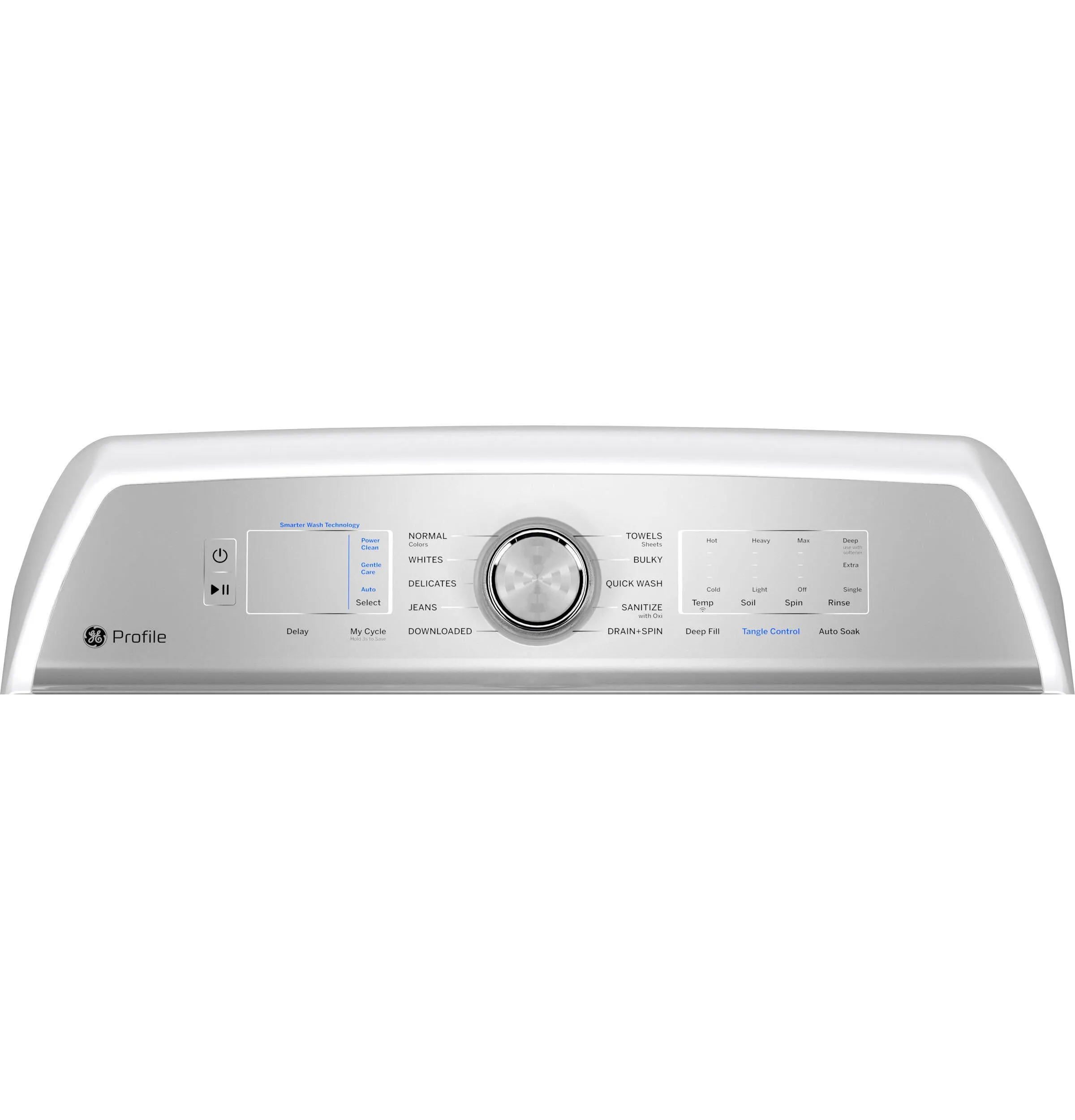 Ge Appliances PTW605BSRWS Ge Profile&#8482; 4.9 Cu. Ft. Capacity Washer With Smarter Wash Technology And Flexdispense&#8482;