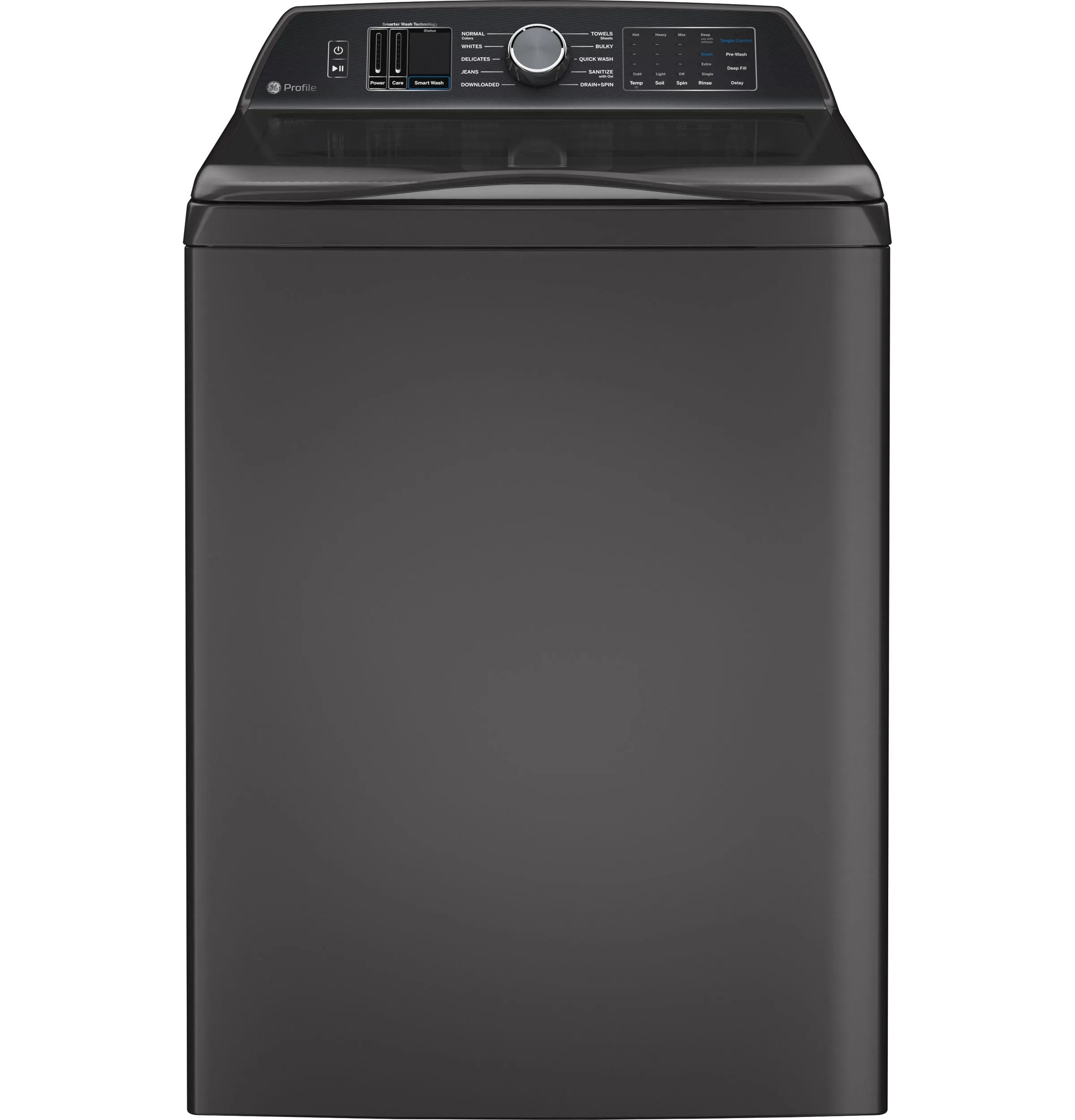 Ge Appliances PTW700BPTDG Ge Profile&#8482; 5.4 Cu. Ft. Capacity Washer With Smarter Wash Technology And Flexdispense&#8482;