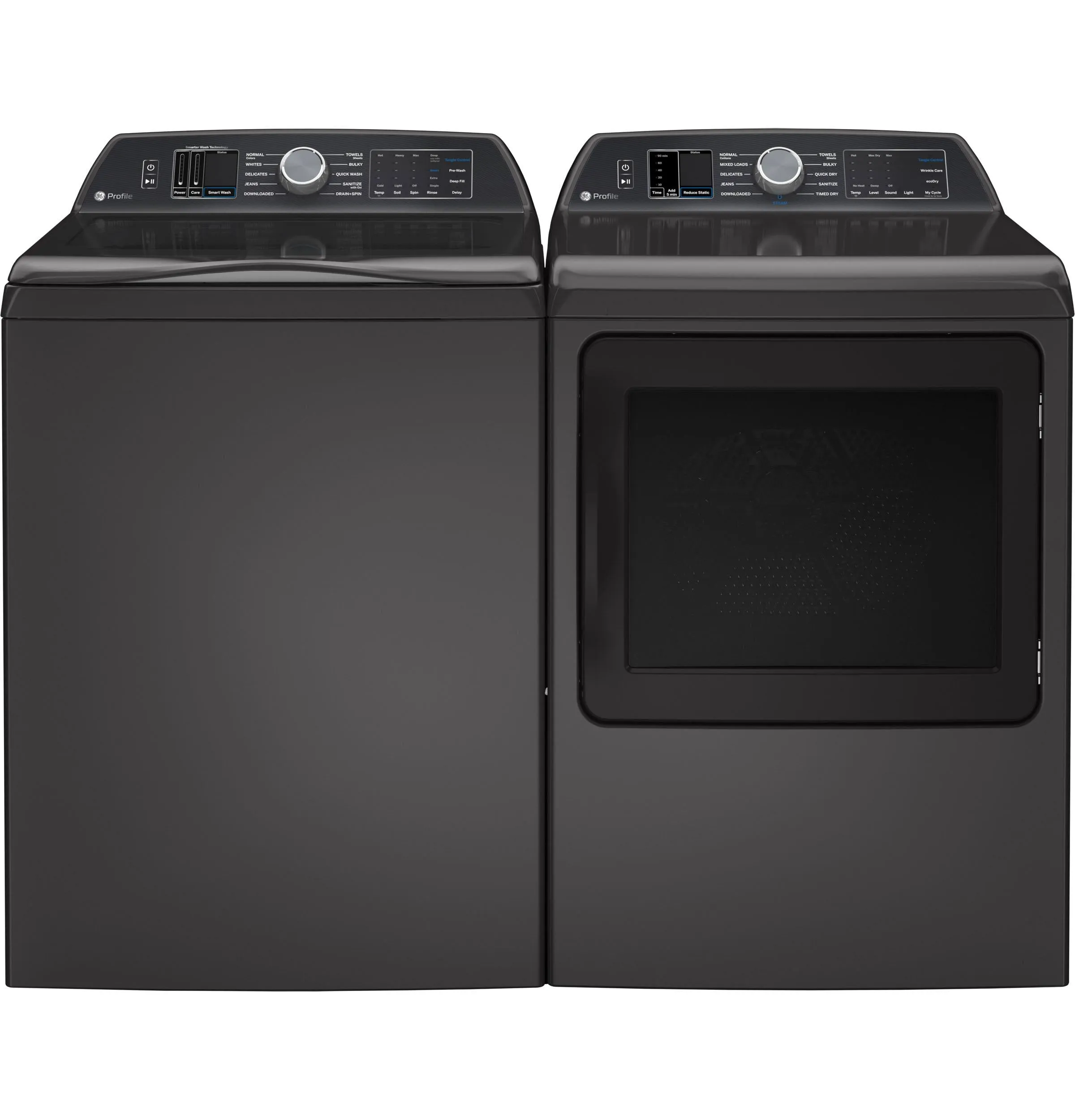 Ge Appliances PTW700BPTDG Ge Profile&#8482; 5.4 Cu. Ft. Capacity Washer With Smarter Wash Technology And Flexdispense&#8482;