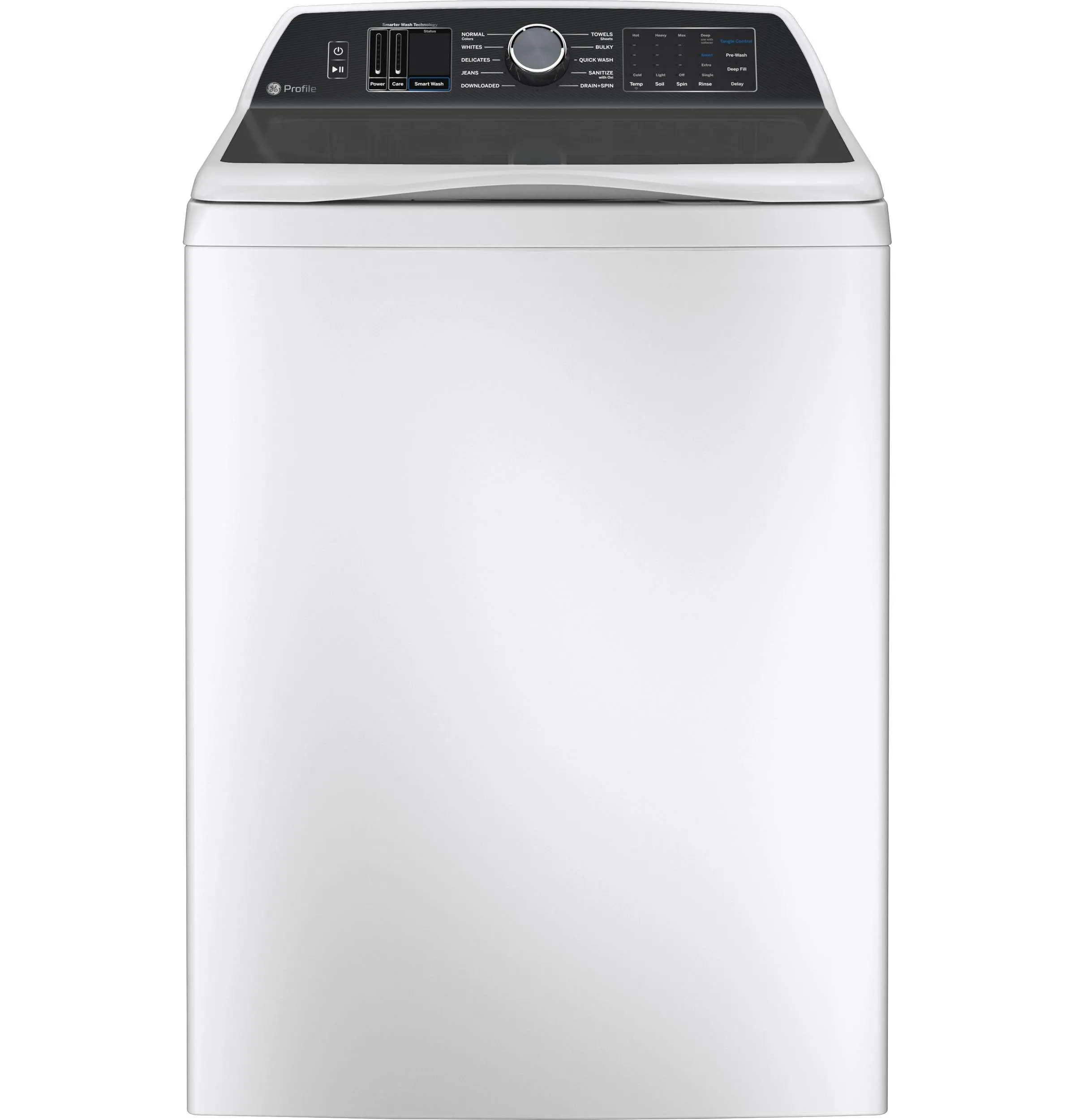 Ge Appliances PTW700BSTWS Ge Profile&#8482; 5.4 Cu. Ft. Capacity Washer With Smarter Wash Technology And Flexdispense&#8482;