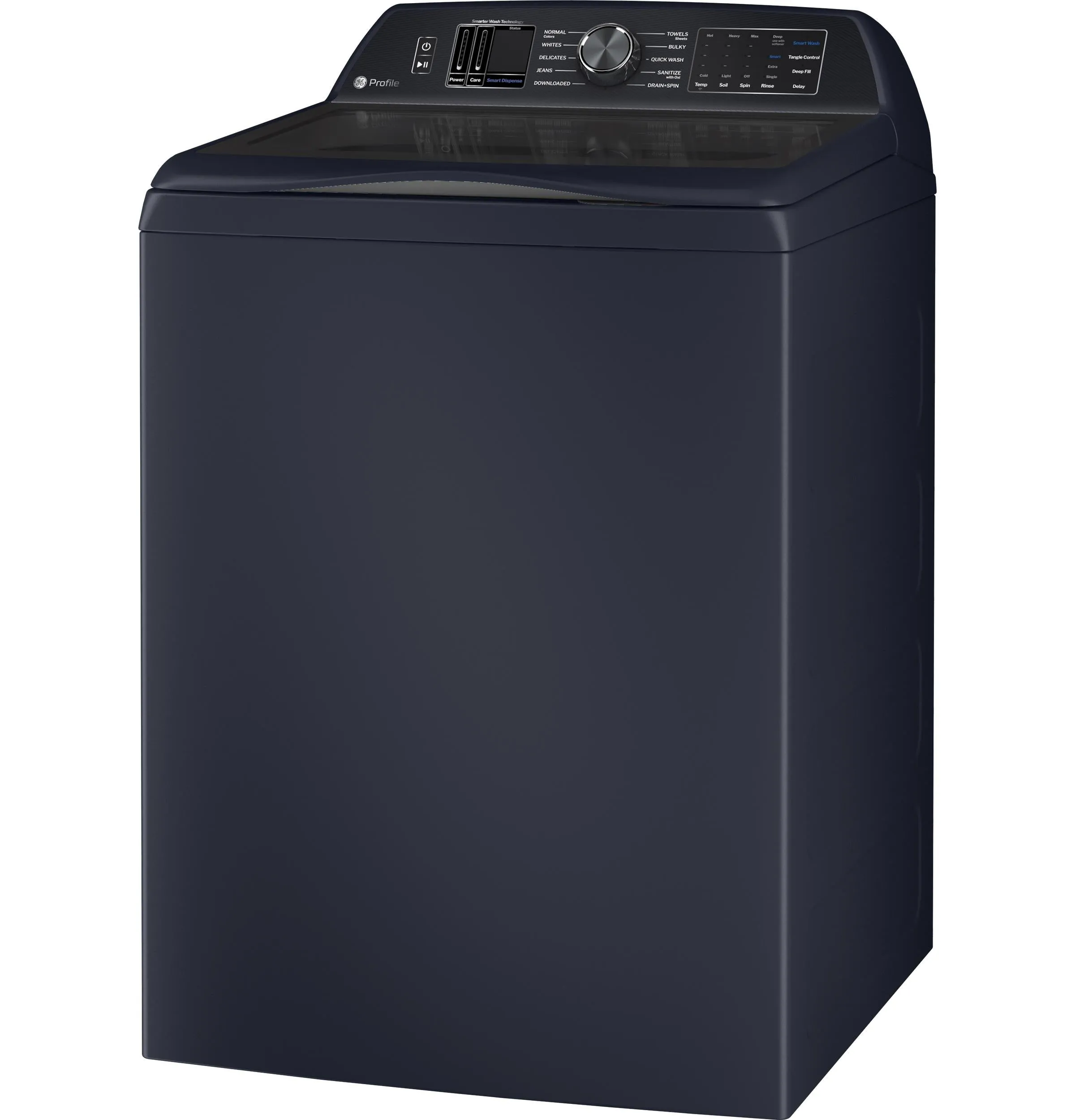Ge Appliances PTW800BPWRS Ge Profile&#8482; Energy Star 5.4 Cu. Ft. Capacity Washer With Smarter Wash Technology And Adaptive Smartdispense