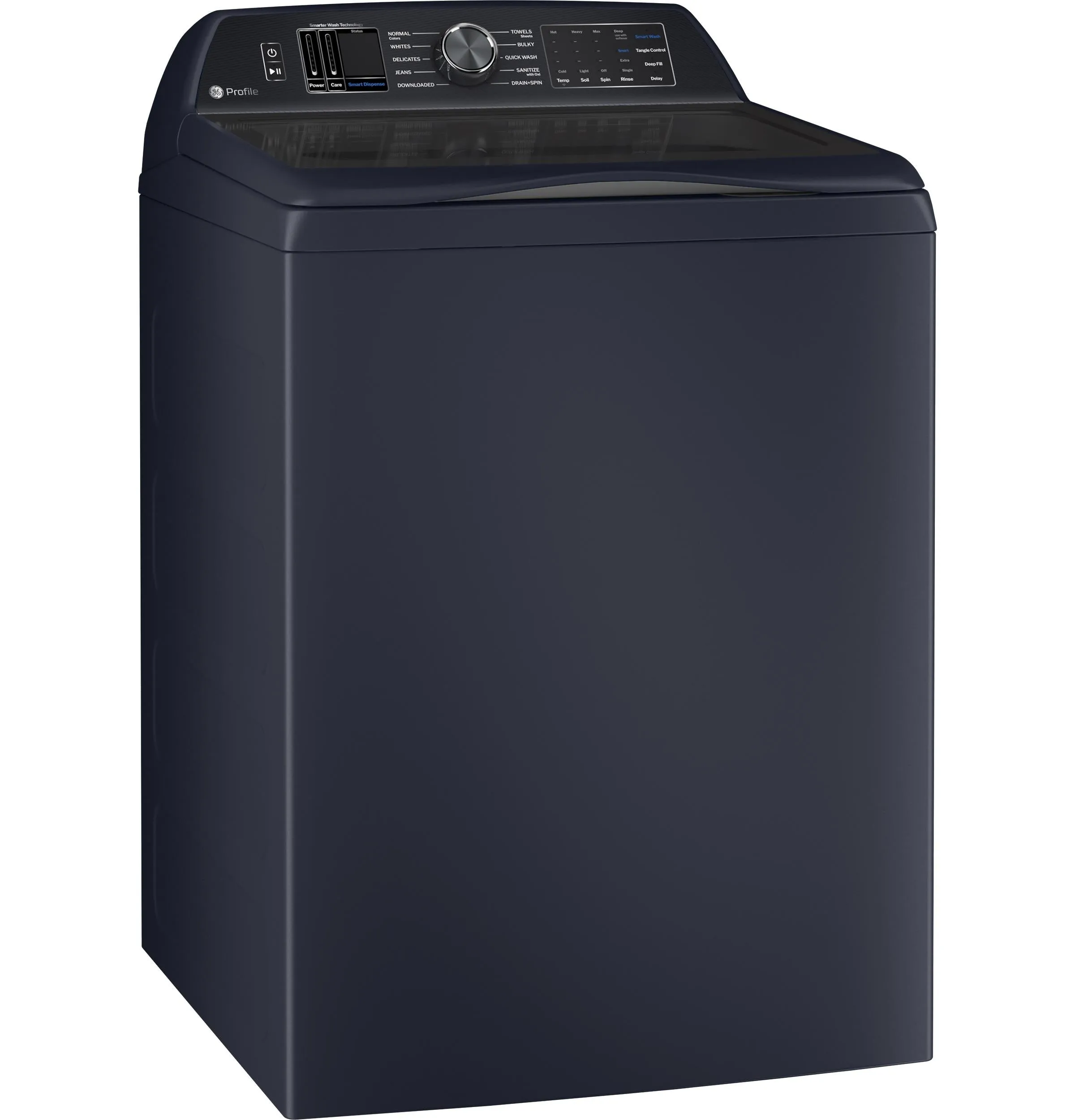 Ge Appliances PTW800BPWRS Ge Profile&#8482; Energy Star 5.4 Cu. Ft. Capacity Washer With Smarter Wash Technology And Adaptive Smartdispense