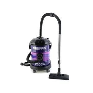Geepas Drum Vacuum Cleaner, 2300Watts, 25Lit