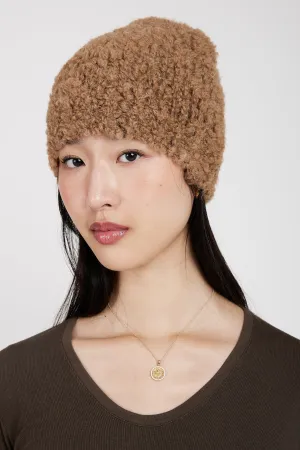 Boucl Hat In Camel Dont Miss Out!