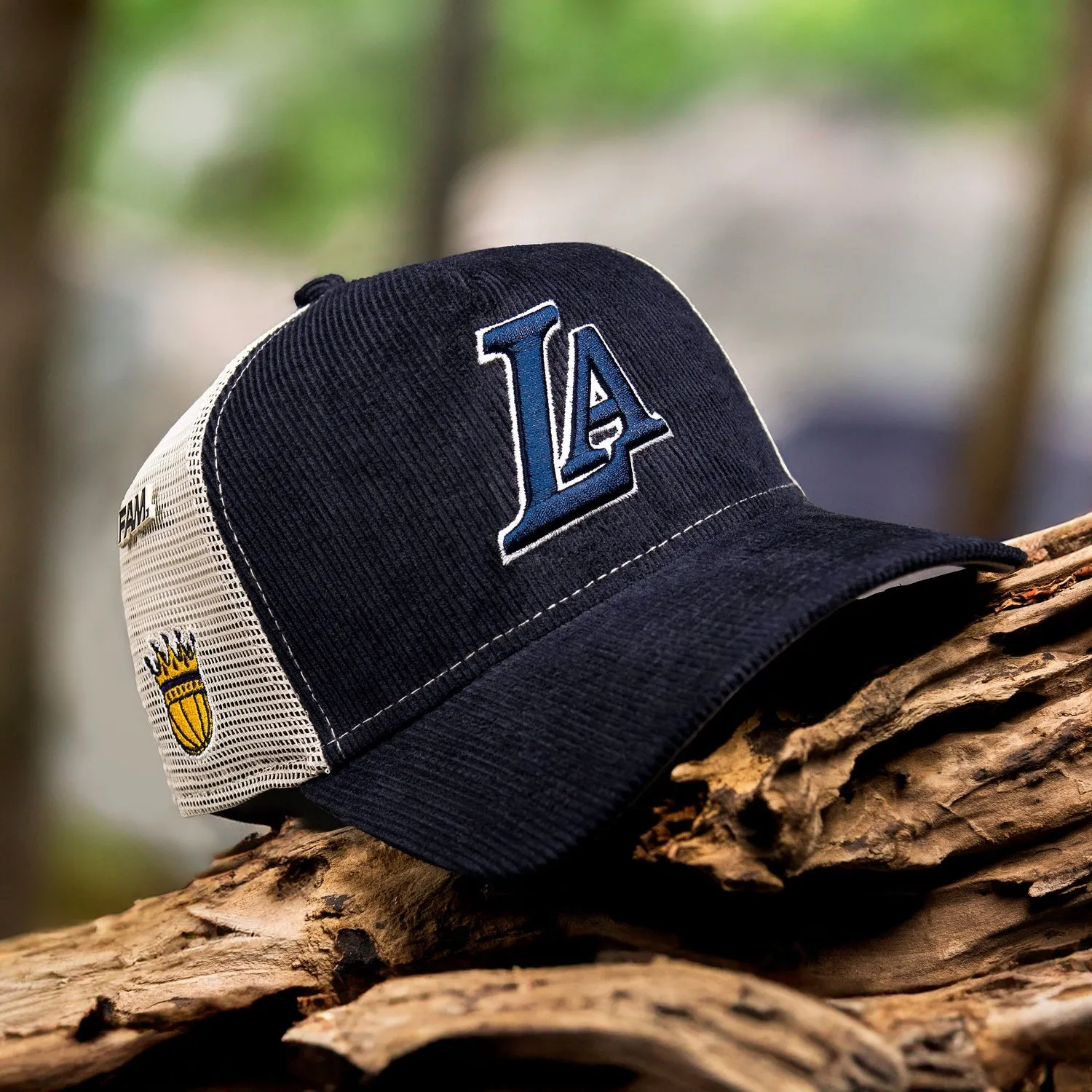 Daily Hot Deal Los Angeles Lakers Nba Navy Gray Uv / New Era 9Forty A-Frame Trucker