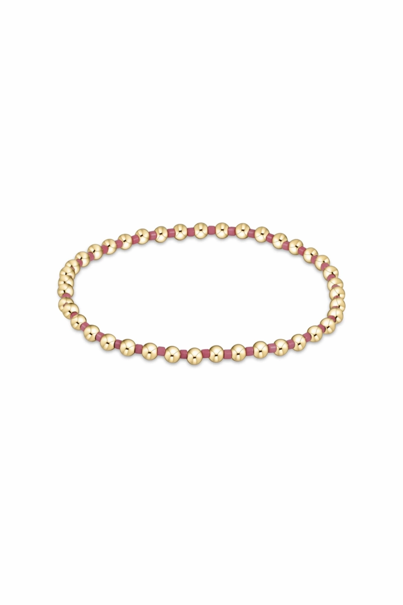 Trending Now Offer Daily Hot Deal Hope Grateful Bracelet - Bright Pink