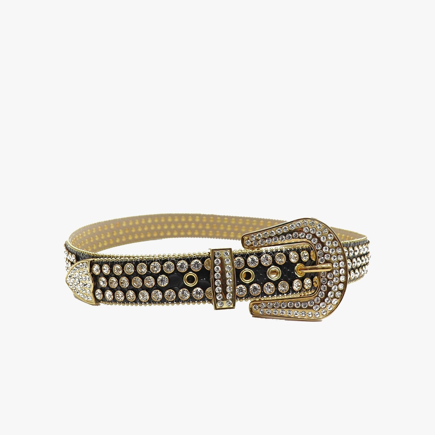 Dna Belt - Black Alligator Skin With Silver Stones Price Drop Frenzy Today Only Hot Pick