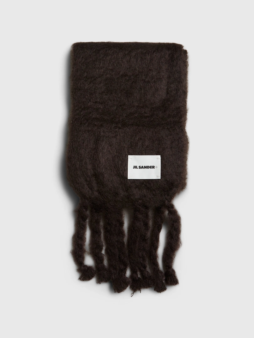 Sweet Deal Inside Grab Your Deal Today Wool Blend Scarf In Dark Brown