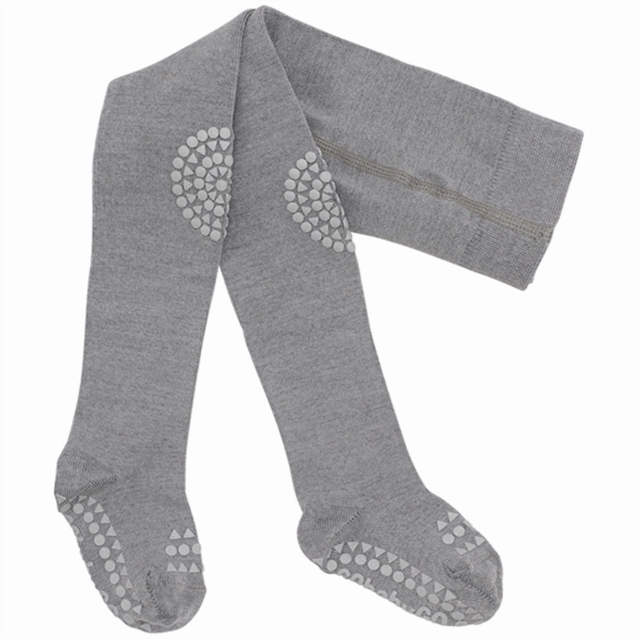 Gobabygo Crawling Tights Wool Brown Melange Steal the Deal Now
