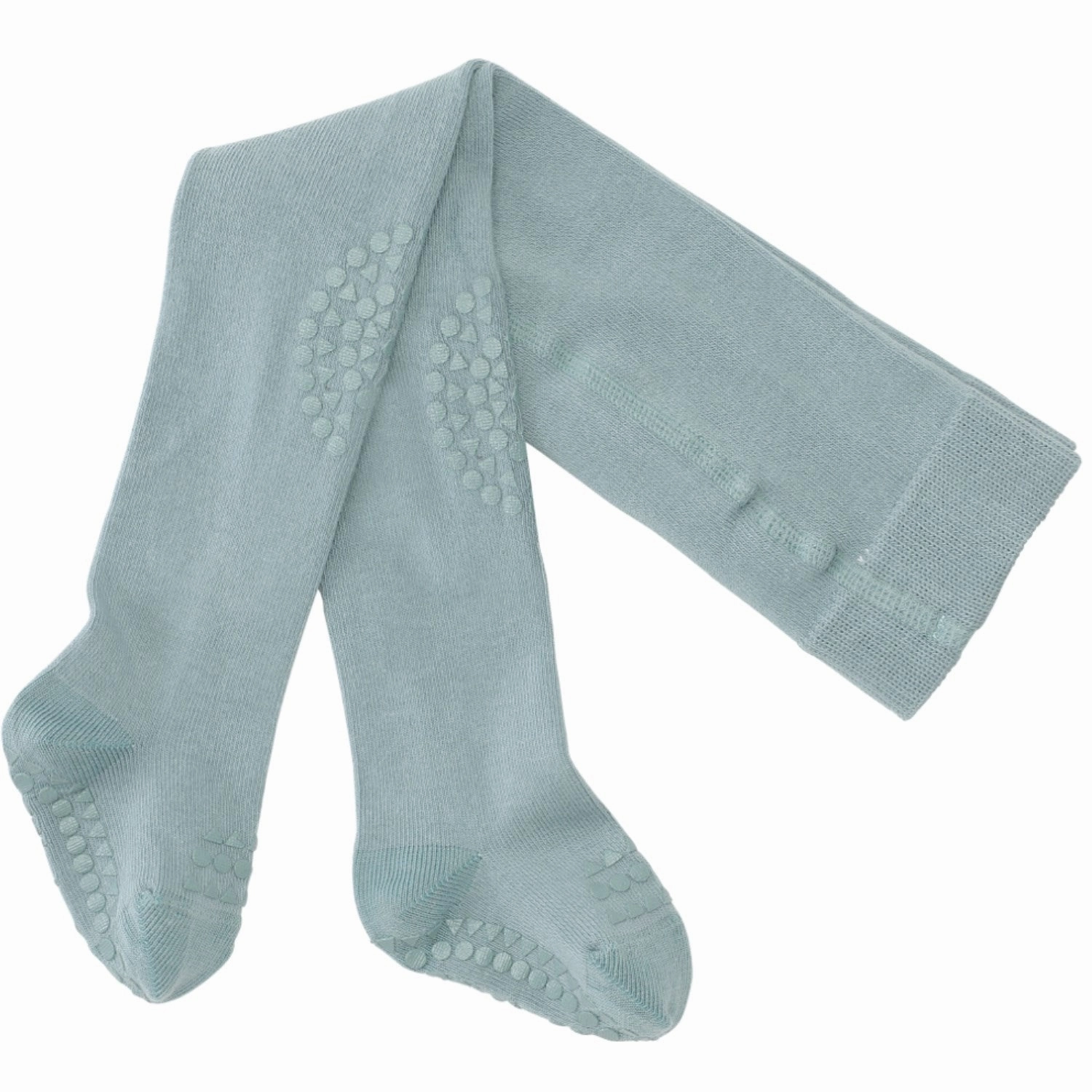 Gobabygo Dusty Blue Crawling Tights Bamboo Hot Deal Alert