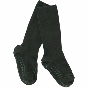 Todays Steal Gobabygo Forest Green Non-Slip Socks Bamboo