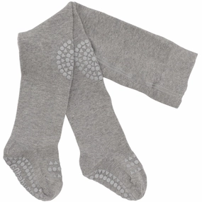 Gobabygo Grey Melange Bamboo Crawling Tights Clearance Blowout Today Only Steal