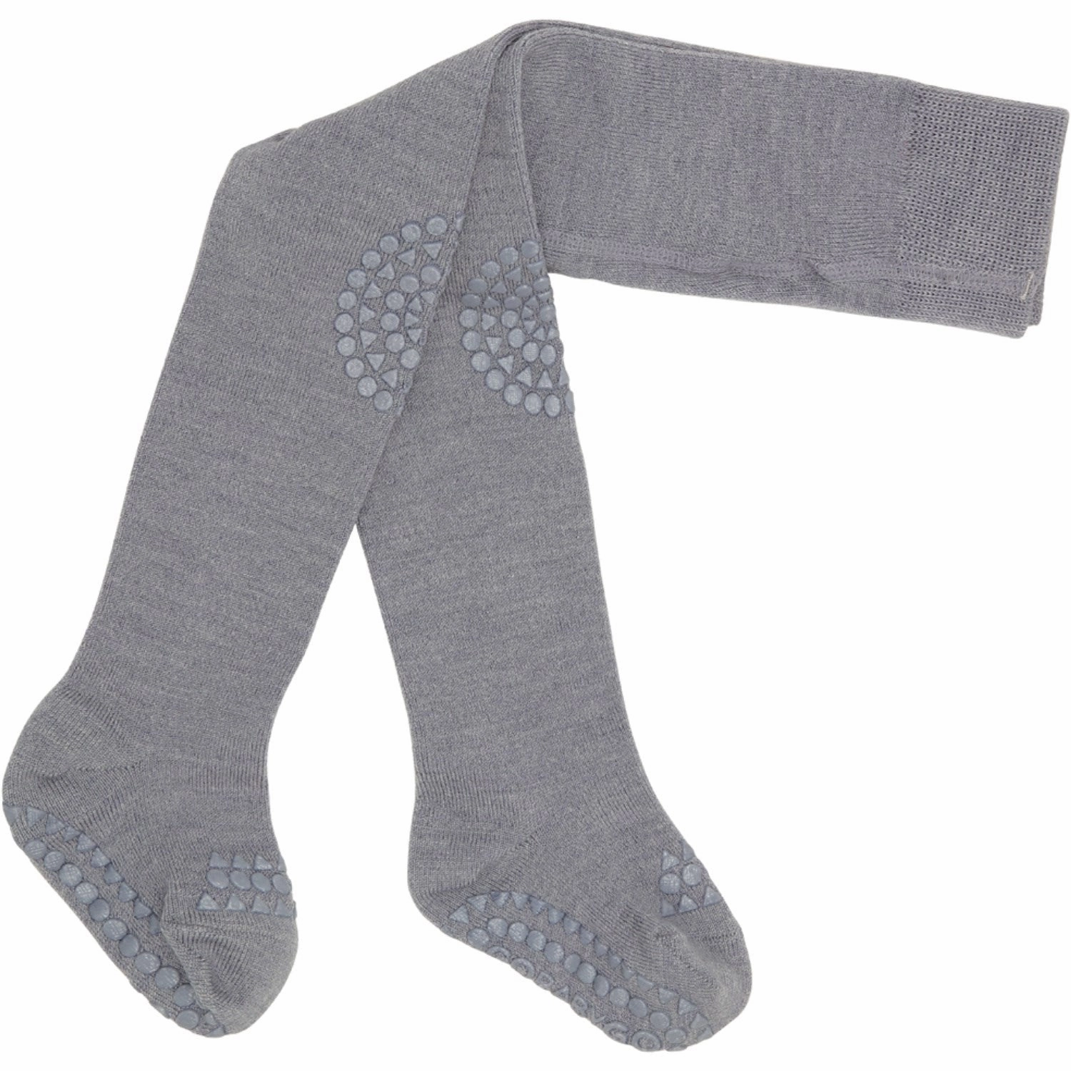 Flash Deal Today Dont Miss These Savings Gobabygo Grey Melange Crawling Tights Merino Wool