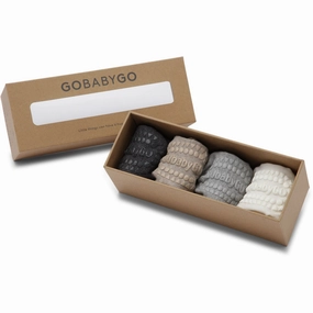 Gobabygo Grey/Sand/Off-White/Grey Combo Box Bamboo Grab It Fast Save Big Today