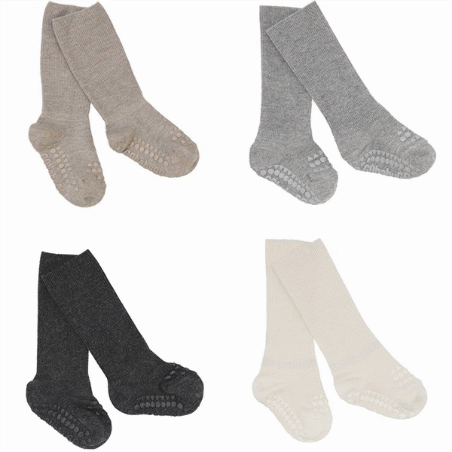 Gobabygo Grey/Sand/Off-White/Grey Combo Box Bamboo Flash Offer Today