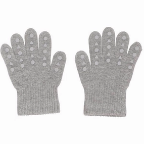 Limited Time Hot Deal Gobabygo Grip Gloves Grey Melange