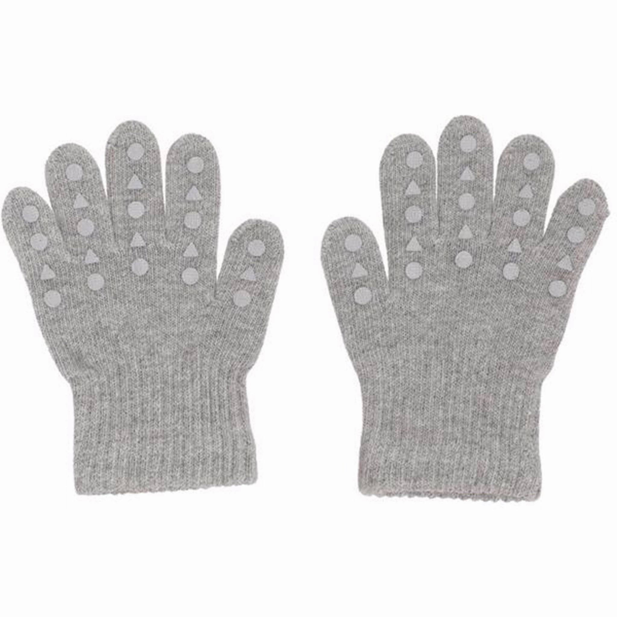 Limited Time Hot Deal Gobabygo Grip Gloves Grey Melange