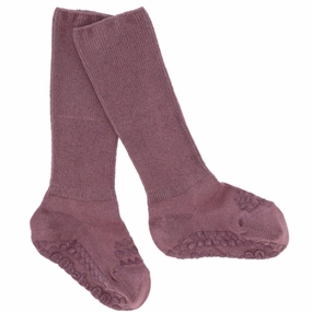 Sweet Deal Today Todays Steal Gobabygo Misty Plum Non-Slip Socks Bamboo