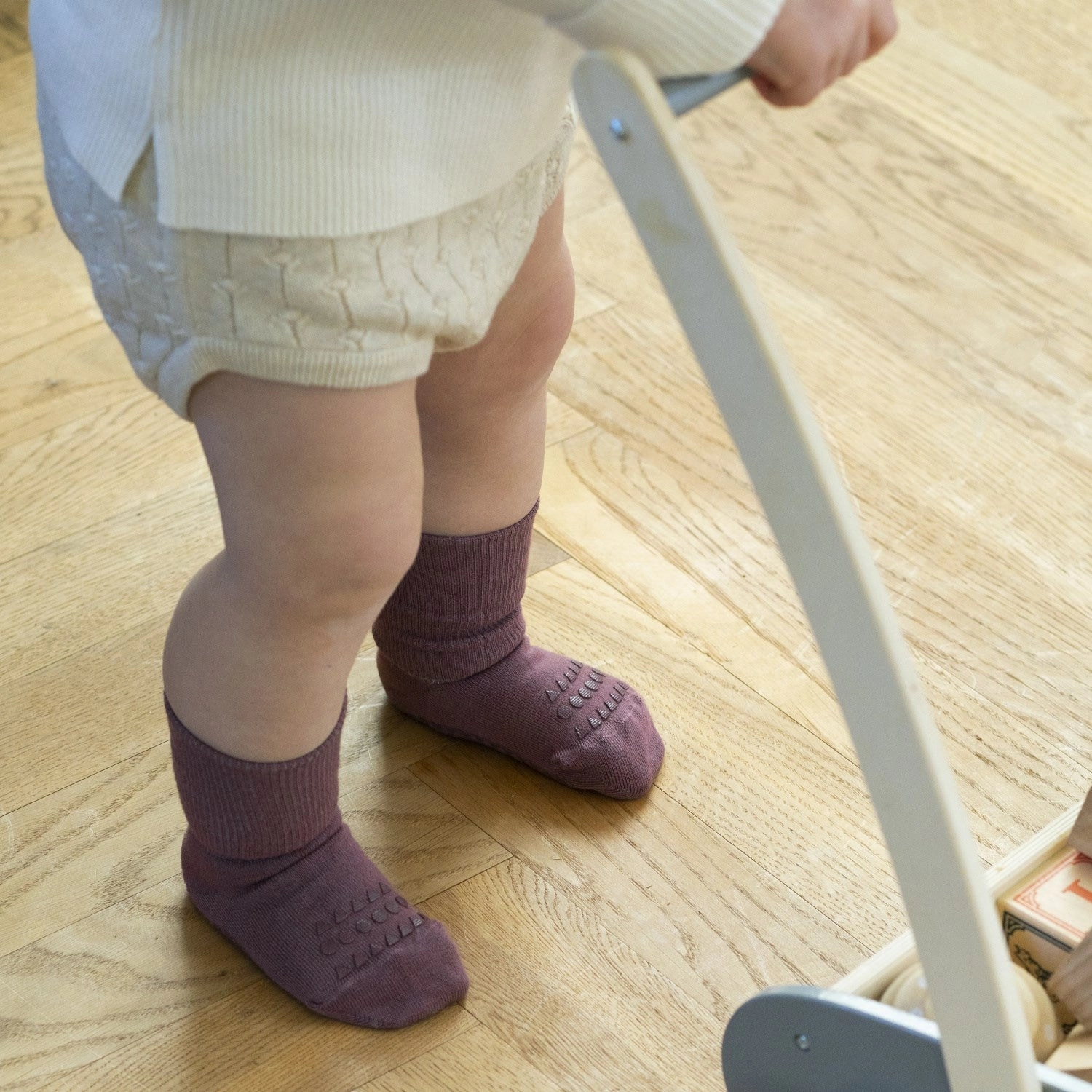 Shop & Grab Savings Grab Your Hot Pick Gobabygo Misty Plum Non-Slip Socks Bamboo