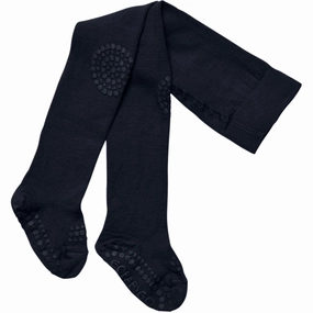 Weekend Sale Special Gobabygo Navy Blue Bamboo Crawling Tights