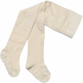 Best Deal Alert Gobabygo Off White Crawling Tights Organic Cotton