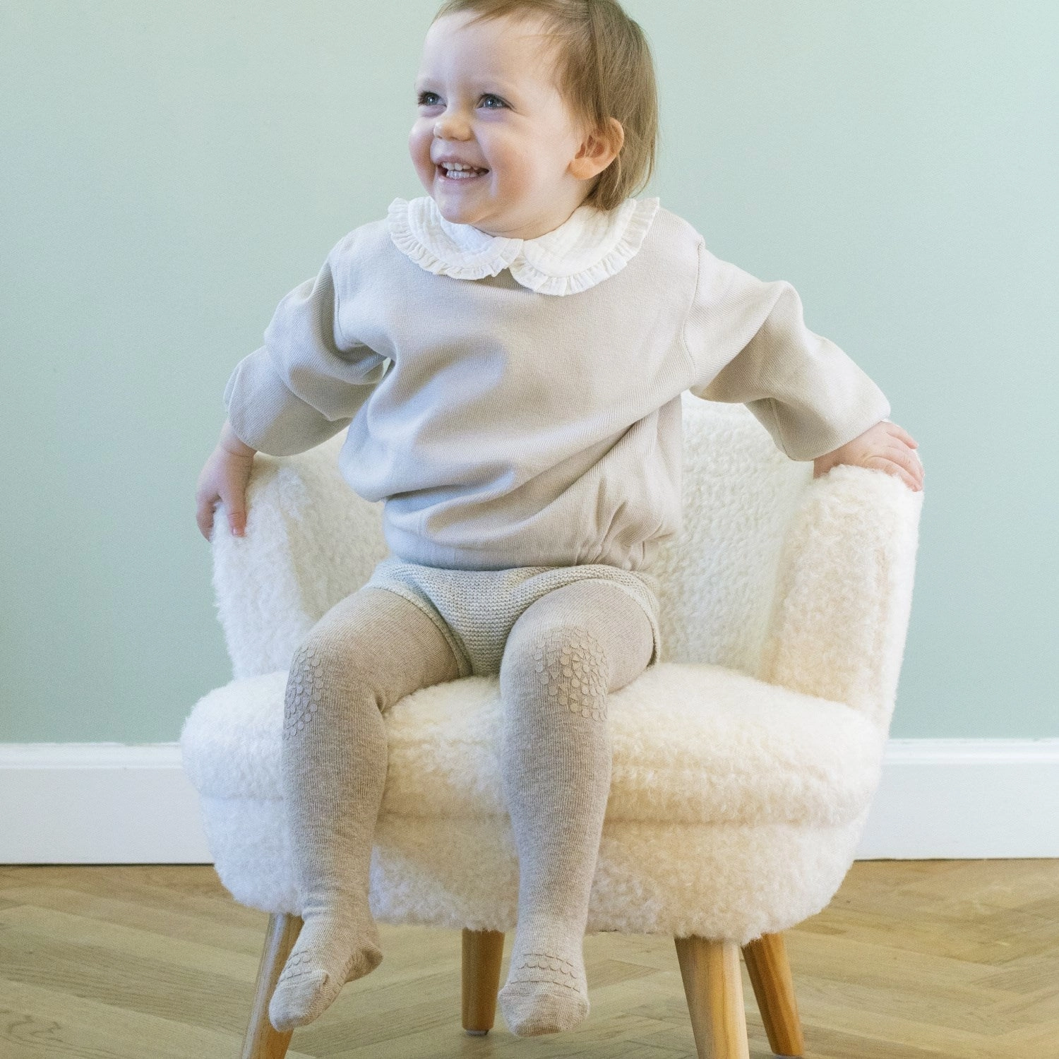 Limited Stock Alert Gobabygo Sand Crawling Tights Merino Wool
