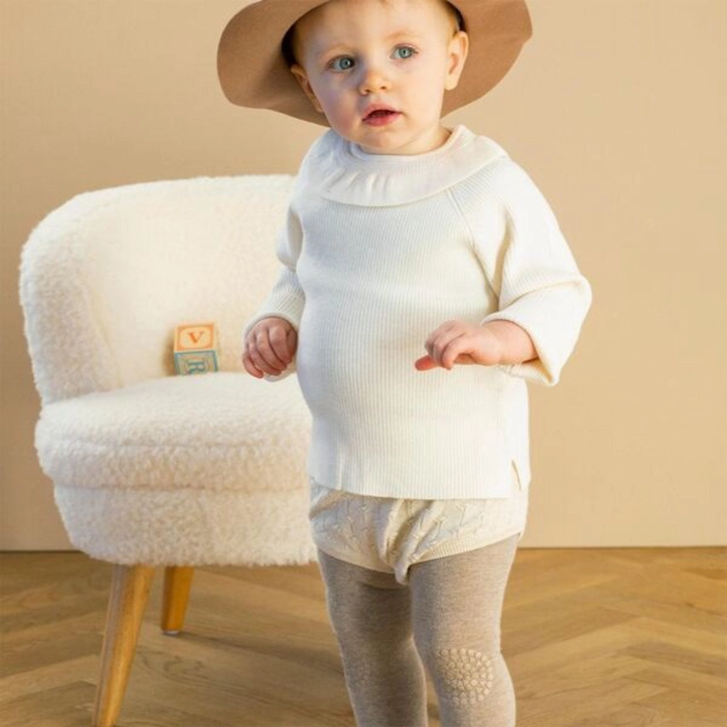 Must-Shop Sale Todays Hot Pick Gobabygo Sand Crawling Tights Organic Cotton