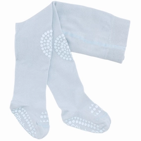 Clearance Blowout Limited Time Hot Deal Gobabygo Sky Blue Crawling Tights Organic Cotton