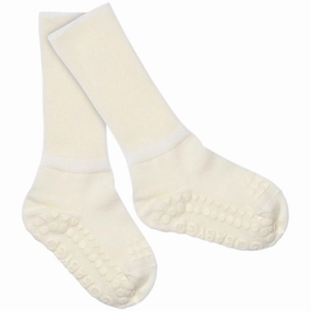 Gobabygo Snowflake Non-Slip Socks In Merino Wool Hot Deal Alert