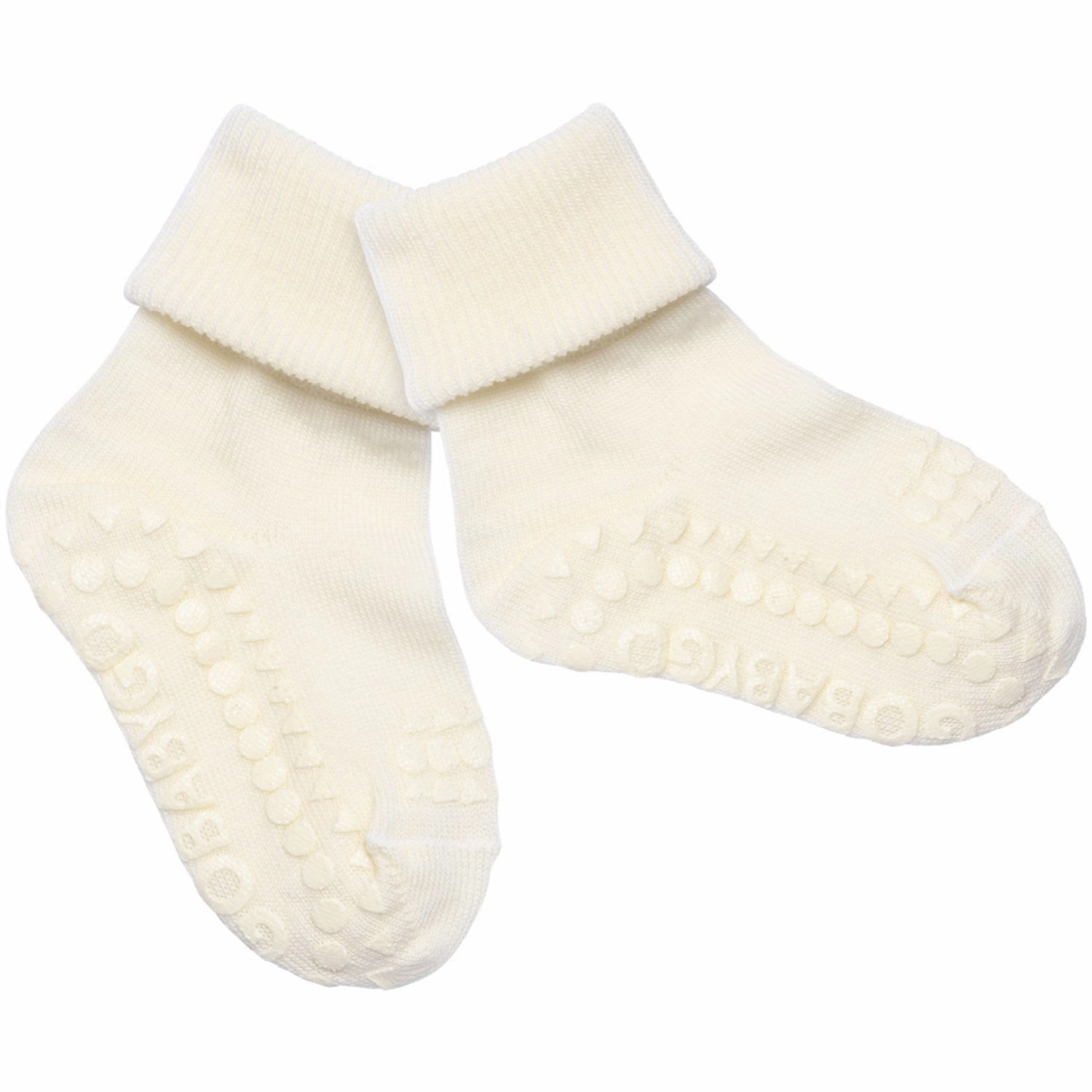 Clearance Event Gobabygo Snowflake Non-Slip Socks In Merino Wool
