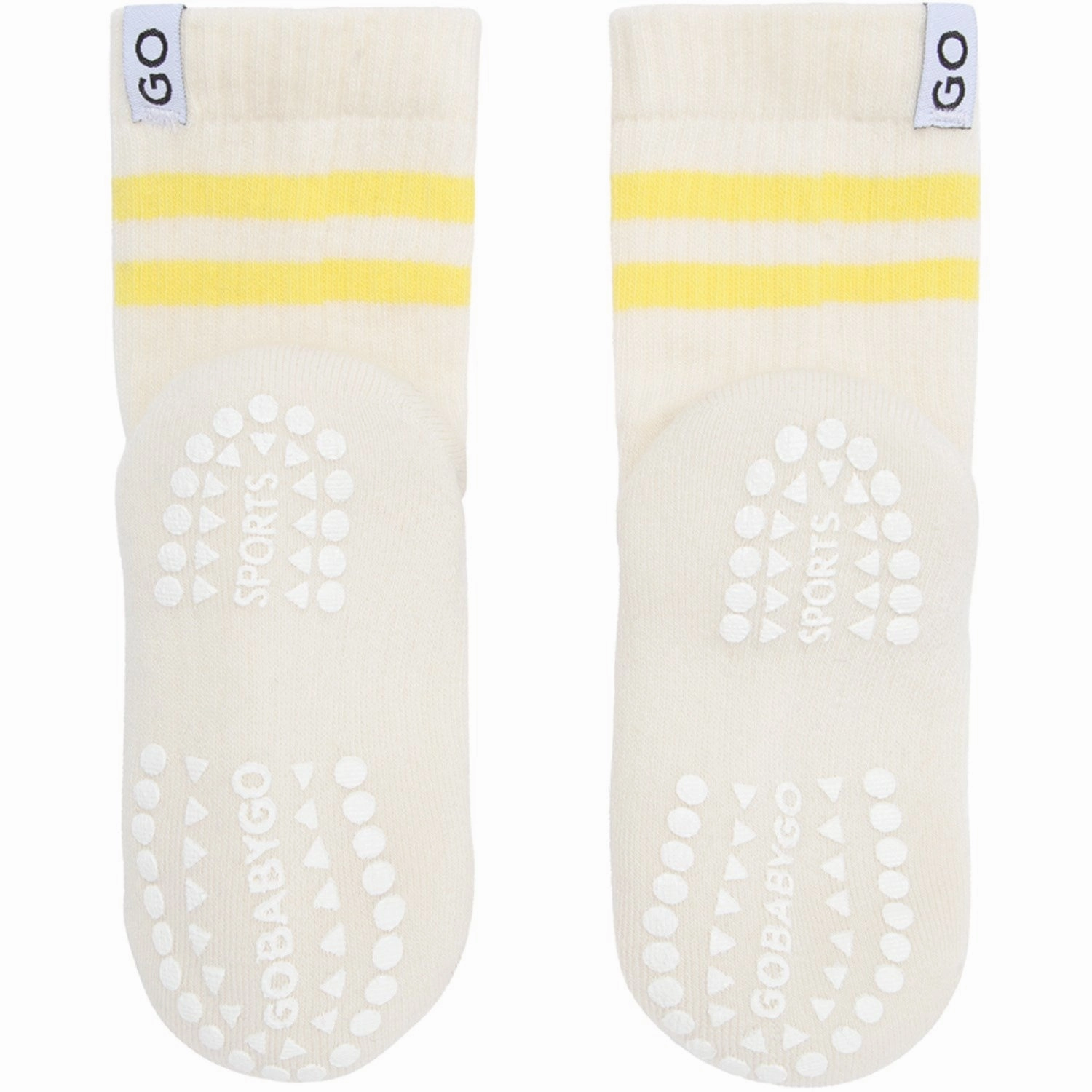 Daily Hot Deal Gobabygo Yellow Non-Slip Sport Socks