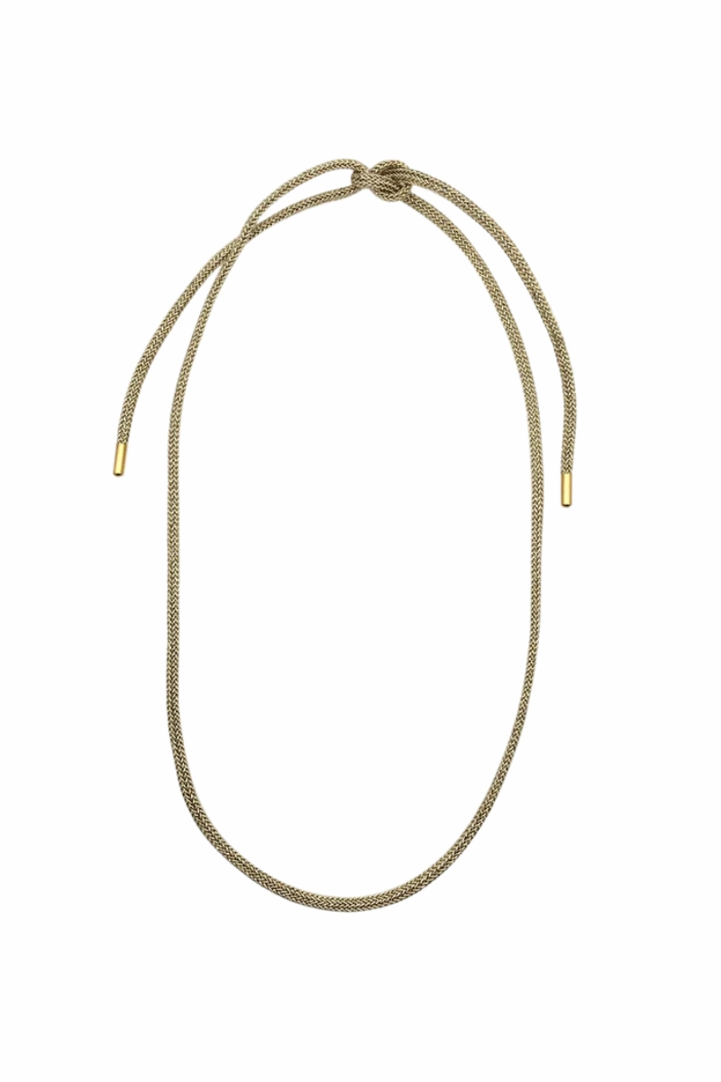 Hot Discount Deal Gold Lurex Necklace Cord