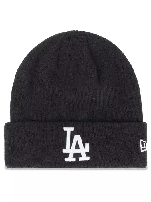 Trending Hot Picks Shop & Grab Savings New Era Los Angeles Dodgers Essential Cuff Black Knit