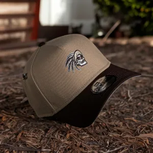 Aztec Skull Camel Grey Uv / New Era 9Forty A-Frame Price Drop Frenzy Special Occasion Discount