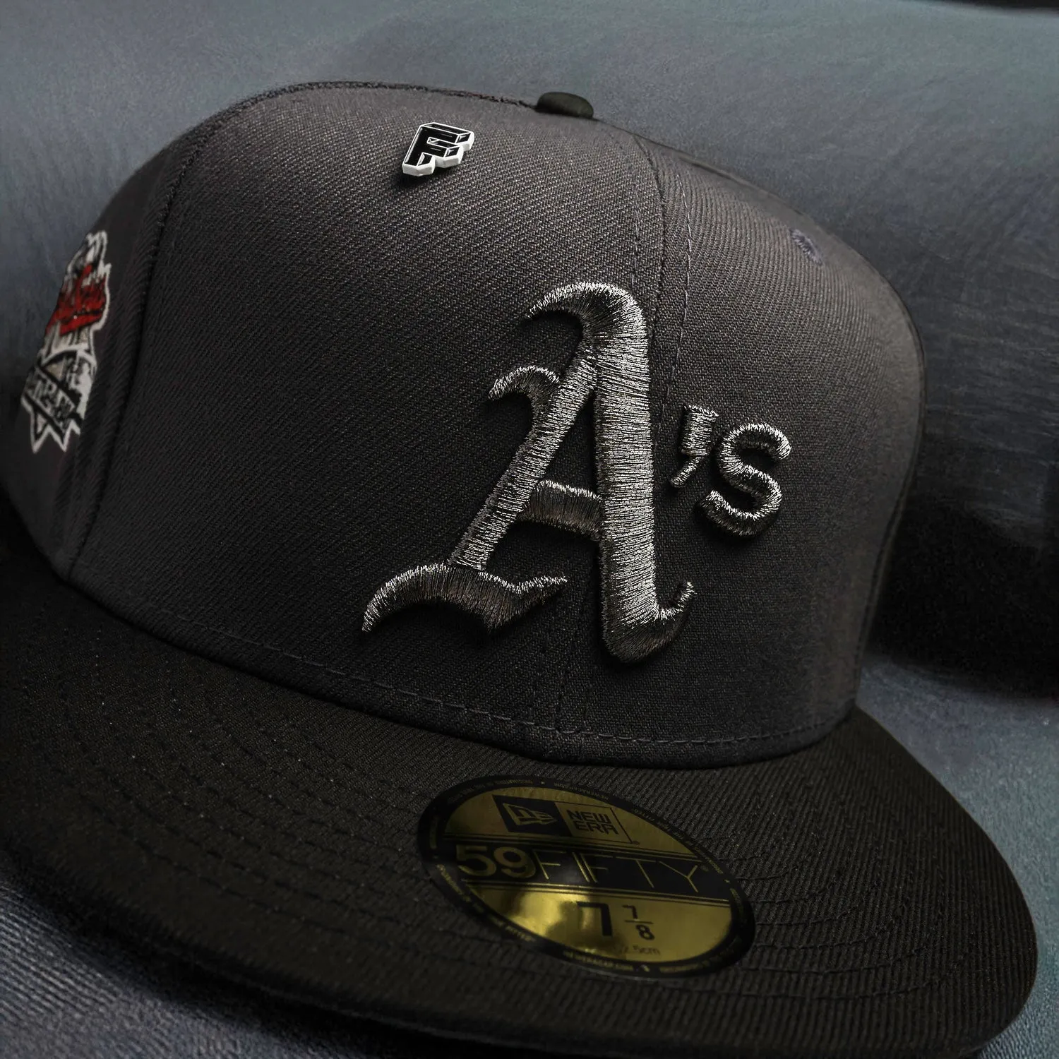 Limited Time Discount Oakland Athletics Mlb Graphite Gray Uv / New Era 59Fifty Fitted Cap