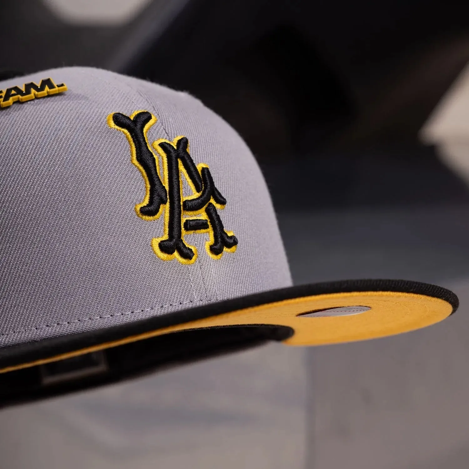 Shop Hot Deals Big Hot Sale La Angels Cap Grey 35Th Patch / New Era 59Fifty Fitted