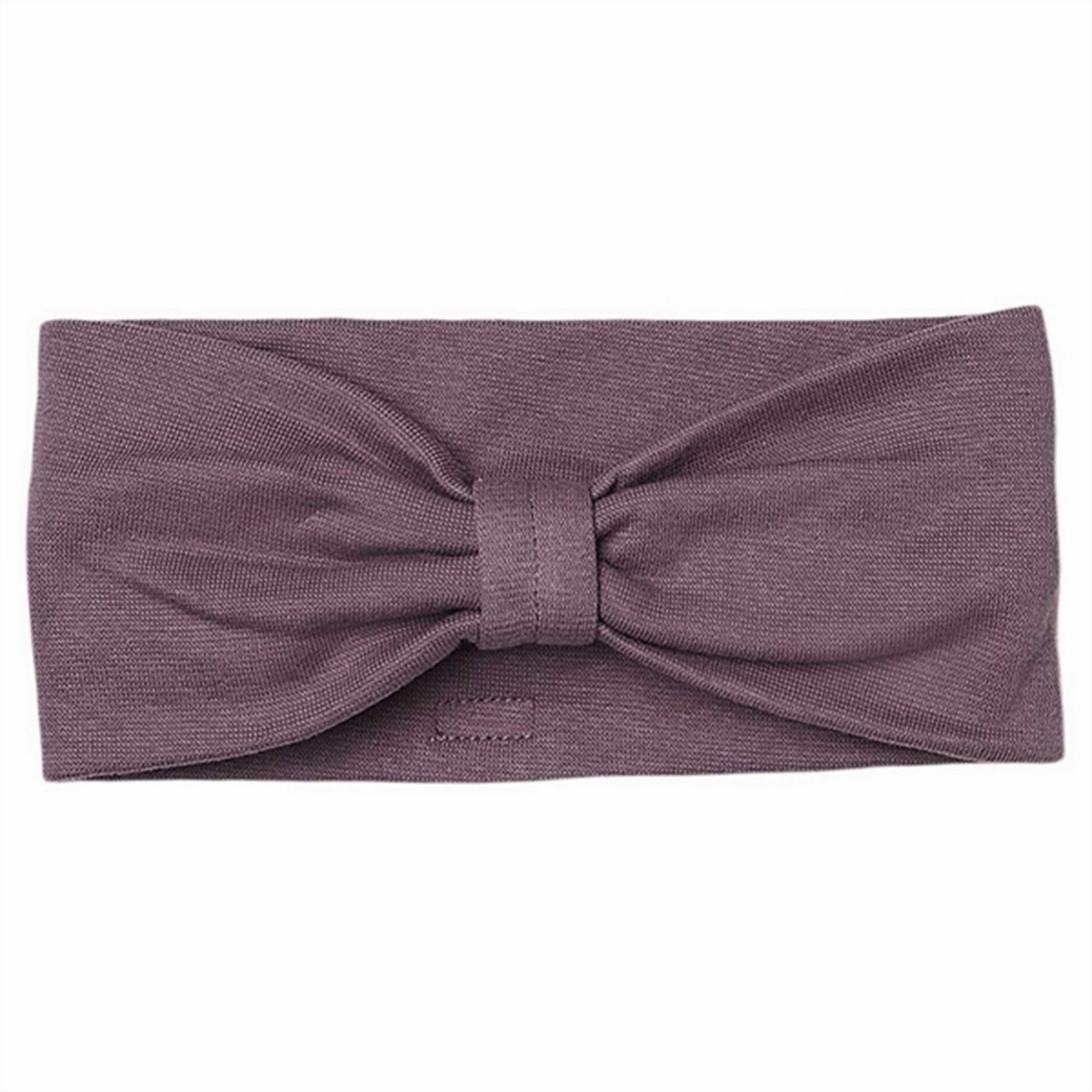Racing Kids Headband Bow Dusty Purple Best Seller Discount