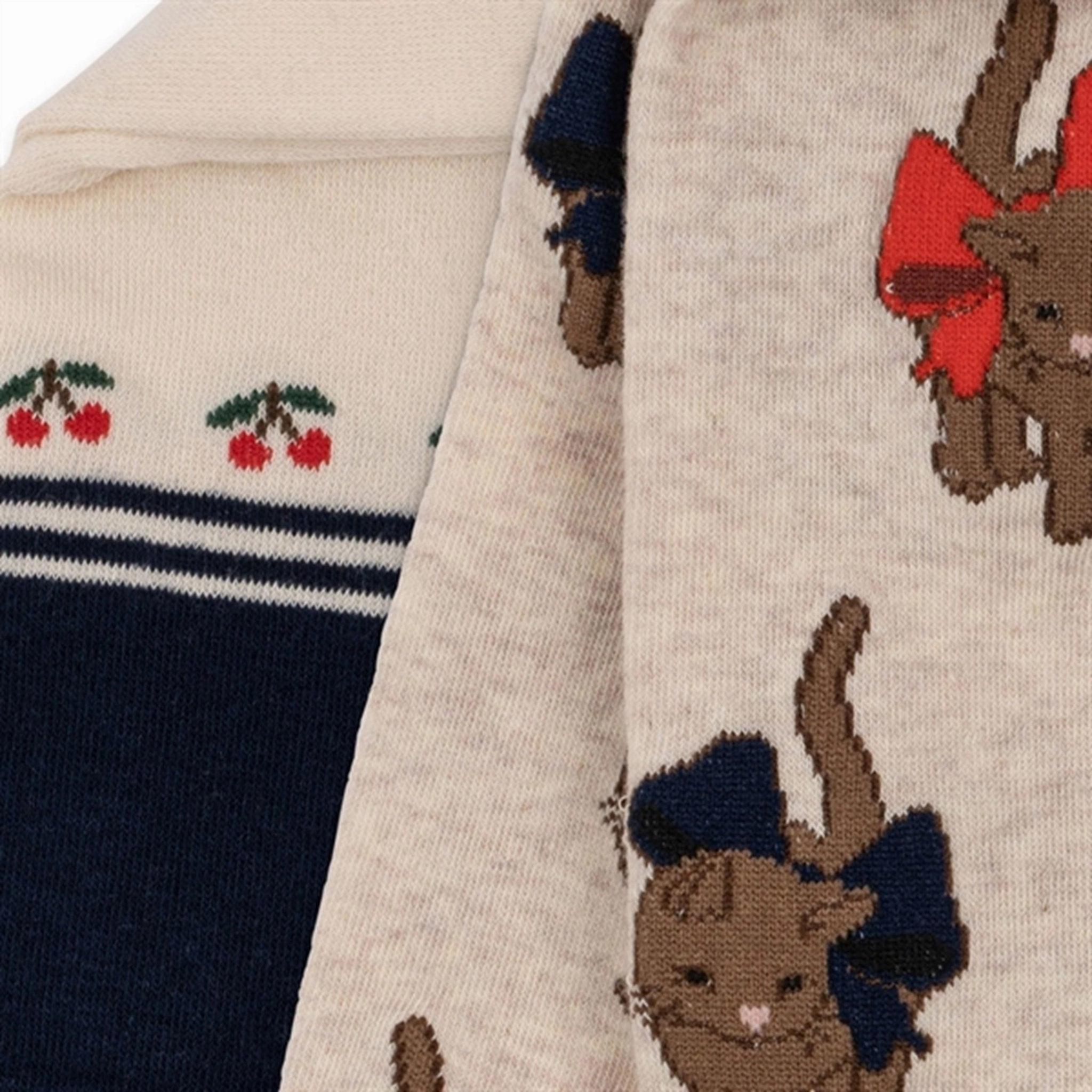 Steal Todays Offer Flash Offer Today Konges Sljd Cherry/Cat 2-Pack Lapis Tights