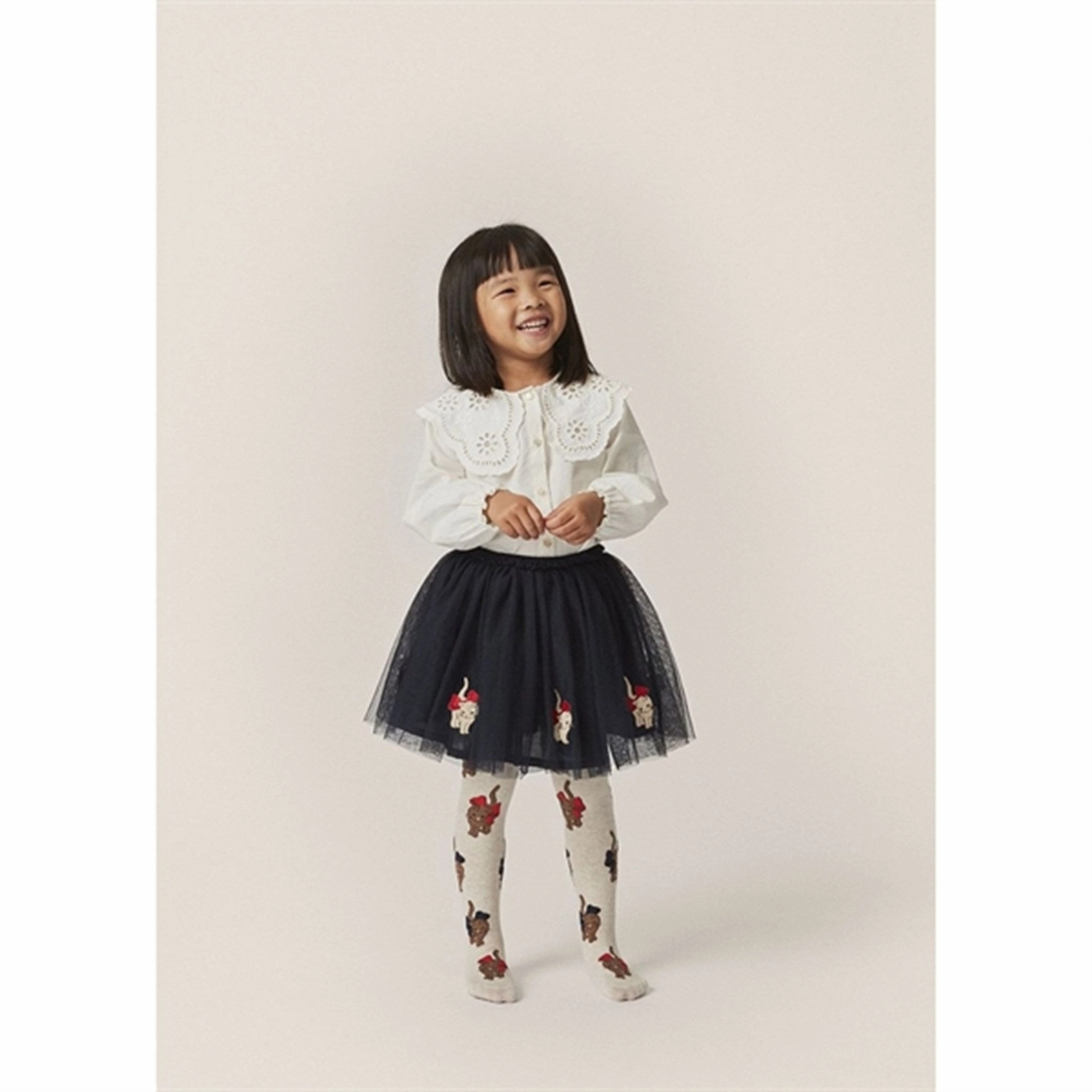 Konges Sljd Cherry/Cat 2-Pack Lapis Tights Today Only Steal