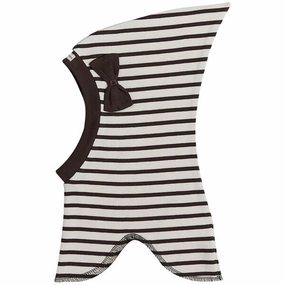 Dont Miss Hot Deals Special Price Offer Racing Kids Balaclava Top Bow Stripe Brown/White