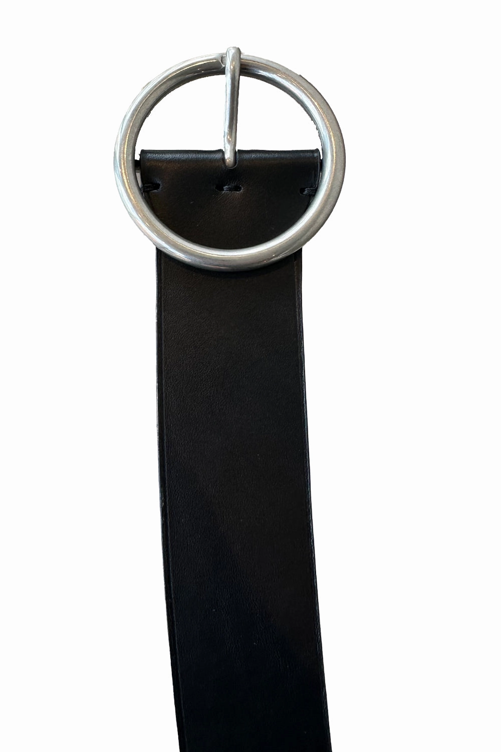 Save Big Today Avery Belt In Black With Antique Silver Buckle