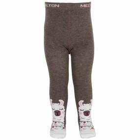 Melton Denver Melange Llama Tights Clearance Steal Today