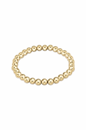 Limited Stock Deals Instant Savings Deal Extends Classic Gold 6Mm Bead Bracelet