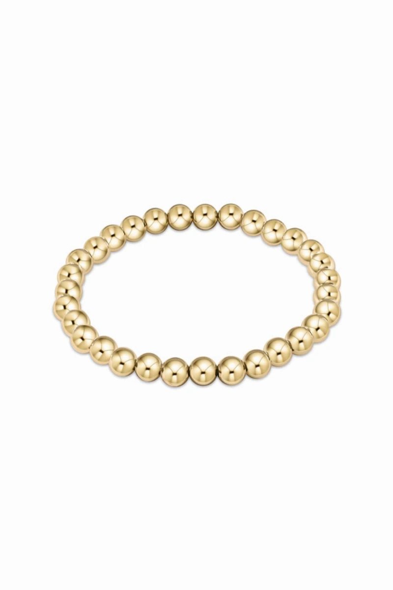 Limited Stock Deals Instant Savings Deal Extends Classic Gold 6Mm Bead Bracelet