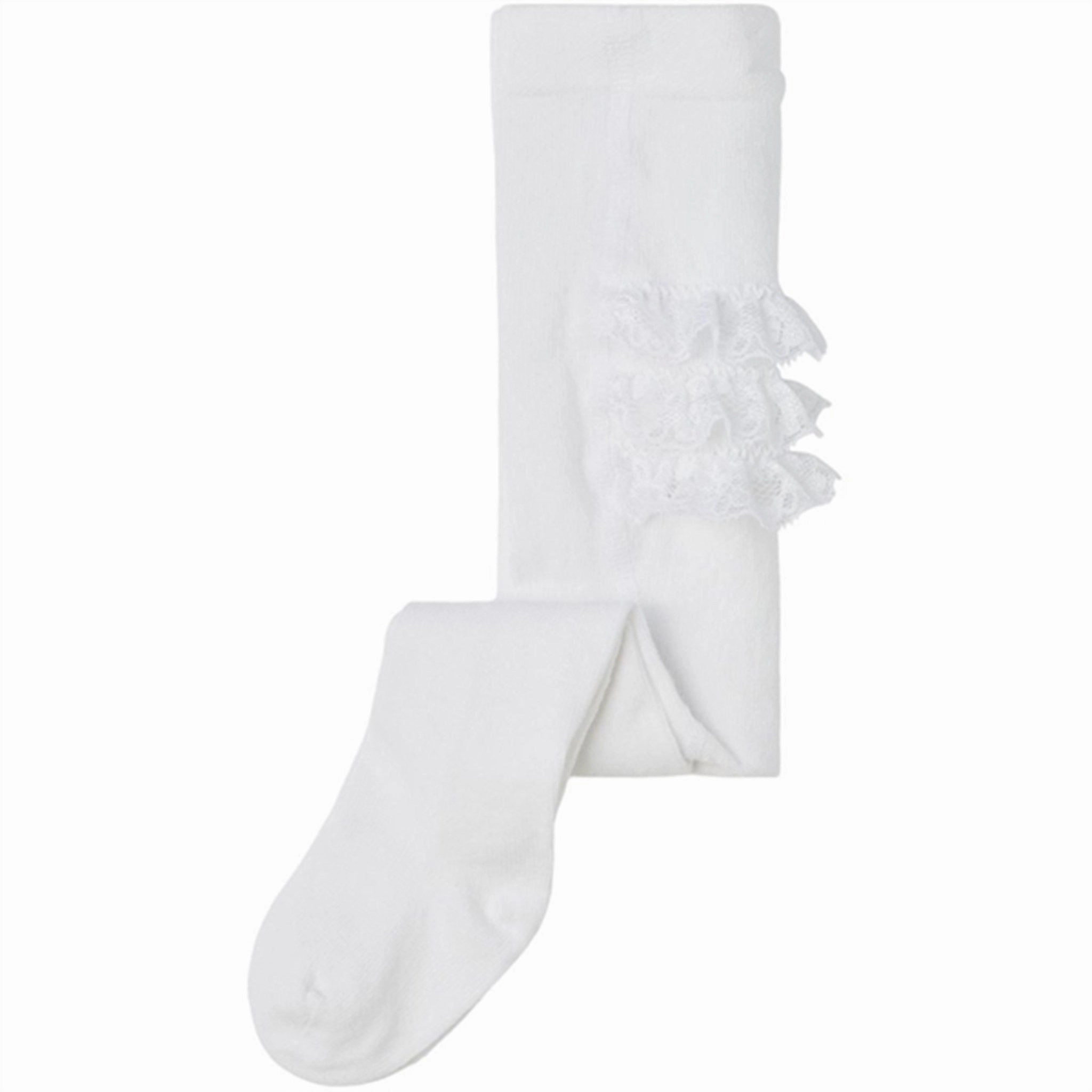 Name It Bright White Opagna Pantyhose Trending Savings Now Sweet Deal Today