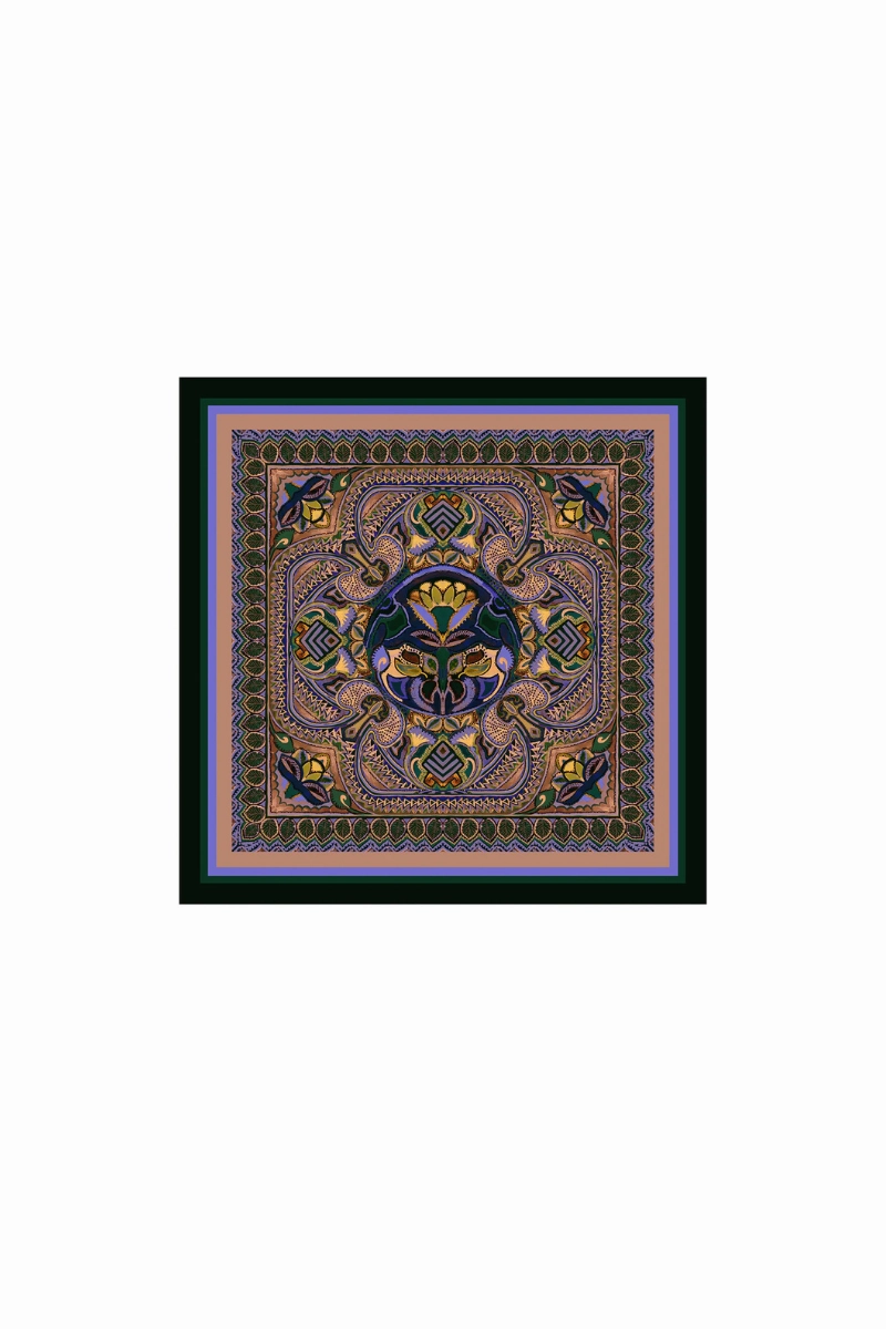 Dont Miss Big Savings Totem Silk Scarf
