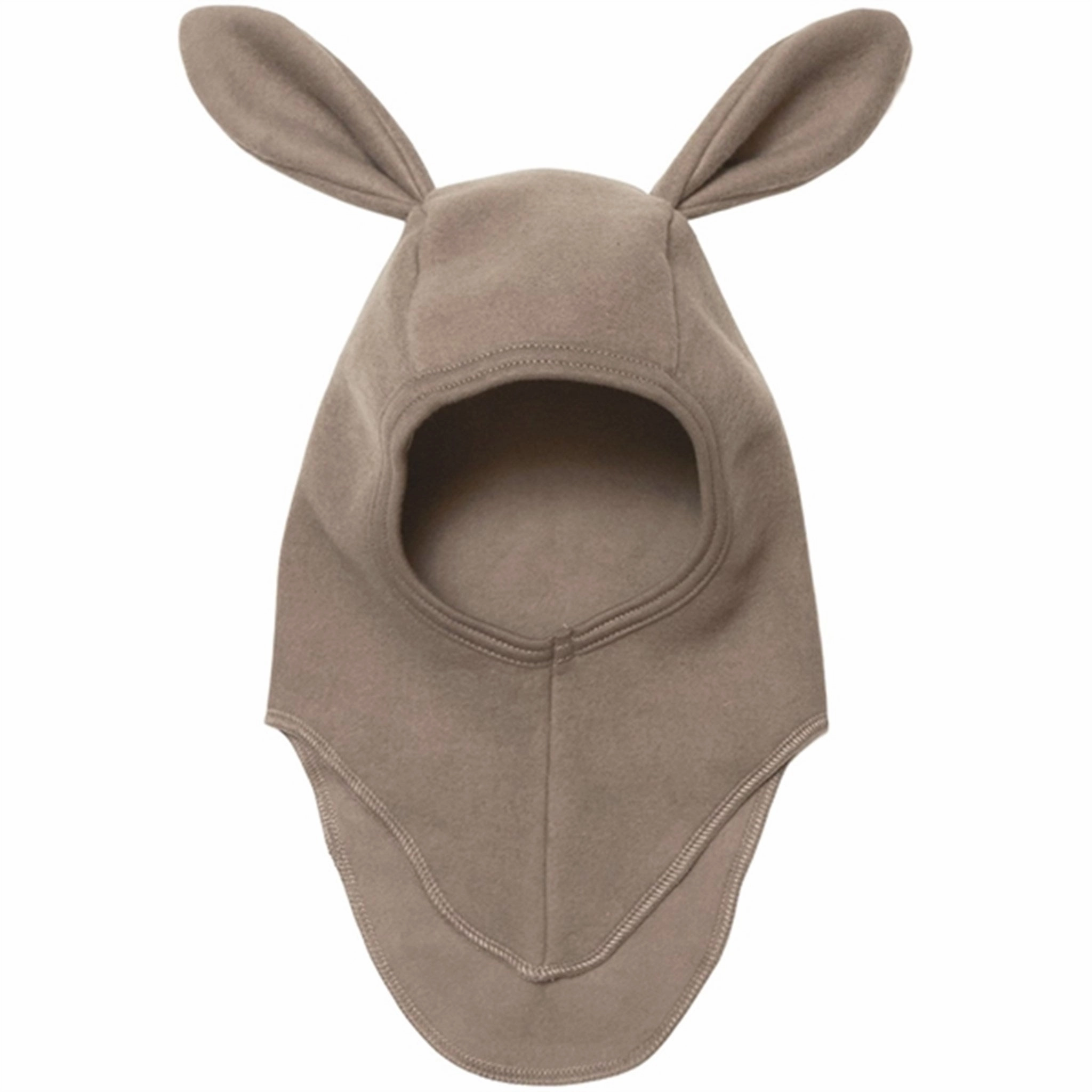 Special Offer Inside Surprise Discount Today Huttelihut Cotton Bunbun 2-Layer Balaclava With Bunny Ears Nougat