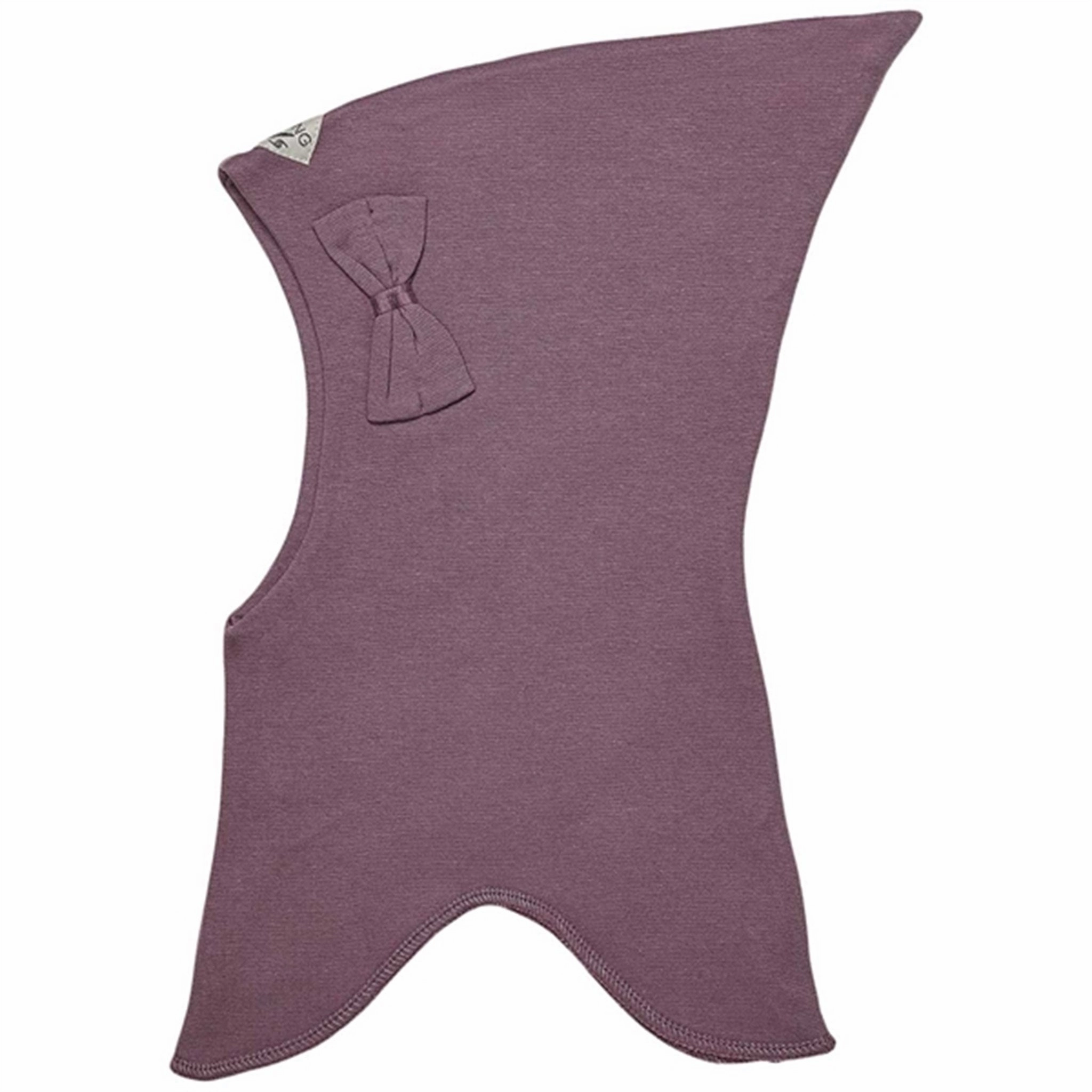 Hot Picks Today Racing Kids Top Balaclava Bow 2-Layer Dusty Purple