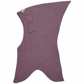 Hot Picks Today Racing Kids Top Balaclava Bow 2-Layer Dusty Purple